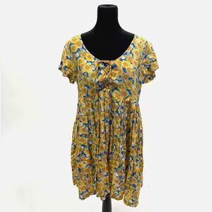 Two of Us vintage sunflower babydoll dress